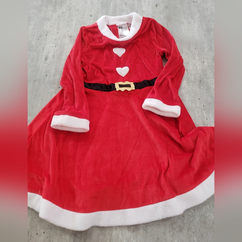 H&M Christmas dress for girl 6yr